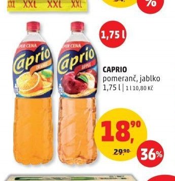 Caprio pomeranč, jablko