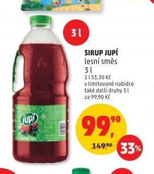 Sirup Jupí lesní směs