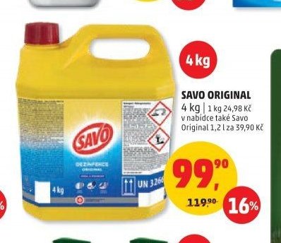 SAVO ORIGINAL 4 kg