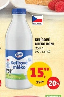 Kefírové mléko Boni