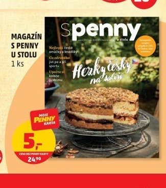 Magazín S Penny u stolu