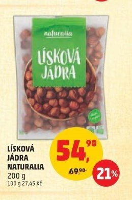 LÍSKOVÁ JÁDRA NATURALIA