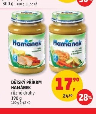 Dětský příkrm Hamánek