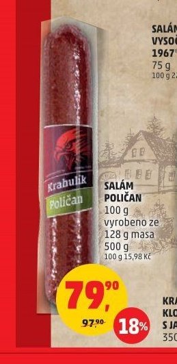 SALÁM POLIČAN 100 g