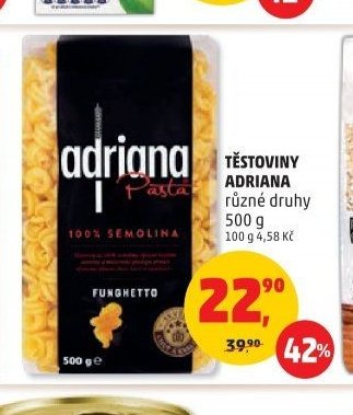 TĚSTOVINY ADRIANA