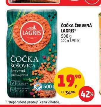 ČOČKA ČERVENÁ LAGRIS