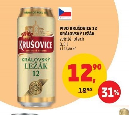 PIVO KRUŠOVICE 12 KRÁLOVSKÝ LEŽÁK