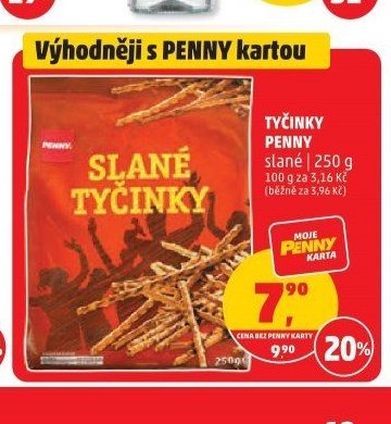 TYČINKY PENNY