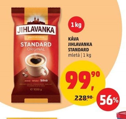 KÁVA JIHLAVANKA STANDARD