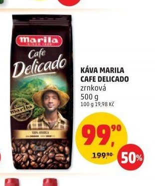 KÁVA MARILA CAFE DELICADO