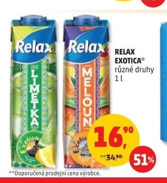 RELAX EXOTICA různé druhy