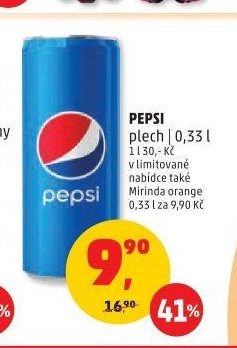 PEPSI plech