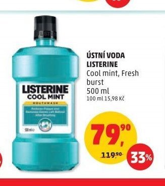 Ústní voda Listerine