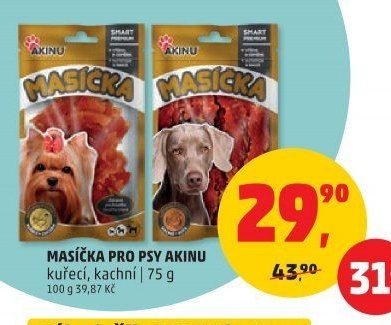 MASÍČKA PRO PSY AKINU