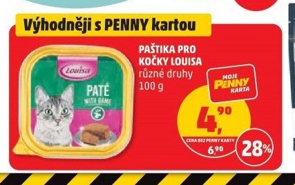 PAŠTIKA PRO KOČKY LOUISA