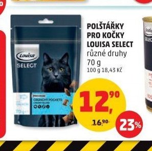 POLŠTÁŘKY PRO KOČKY LOUISA SELECT