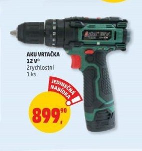 Aku vrtačka 12 V