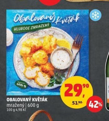 Obalovaný květák