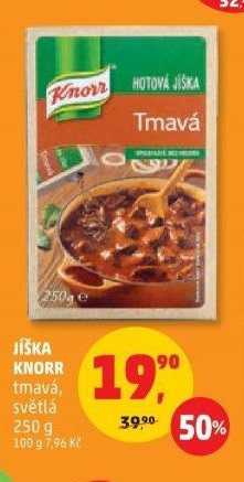 JÍŠKA KNORR tmavá, světlá 250 g