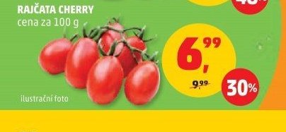 RAJČATA CHERRY cena za 100 g