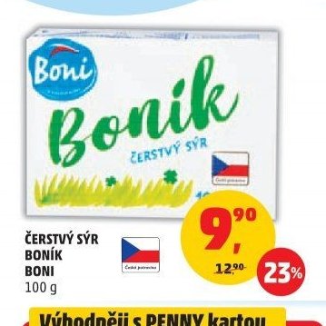 Čerstvý sýr Boník