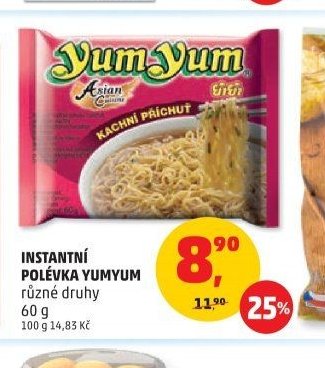 Instantní polévka YumYum