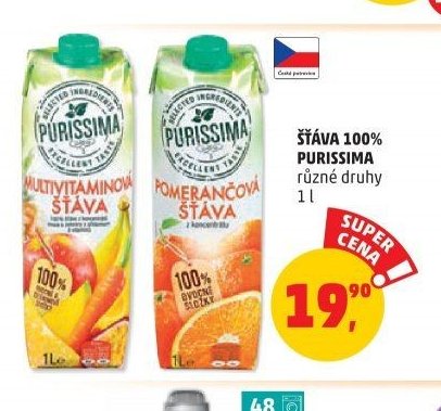 ŠŤÁVA 100% PURISSIMA