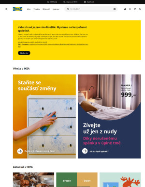 akční leták IKEA 11.8.2021-17.8.2021