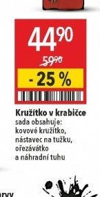 Kružítko v krabičce