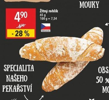 Žitný rohlík