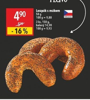 Loupák s mákem