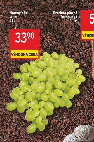 Hrozny bílé volné