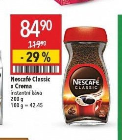 Nescafé Classic a Crema