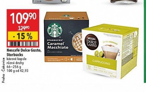 Nescafé Dolce Gusto, Starbucks