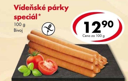 Vídeňské párky speciál Bivoj