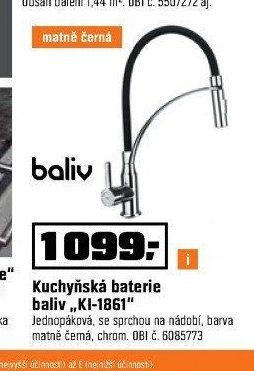 Kuchyňská baterie baliv „KI-1861“
