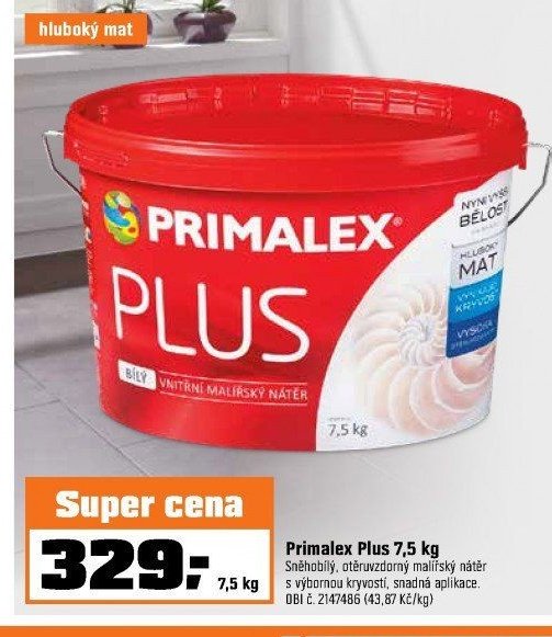 Primalex Plus 7,5 kg