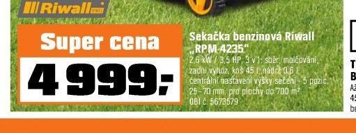 Sekačka benzinová Riwall RPM 4235