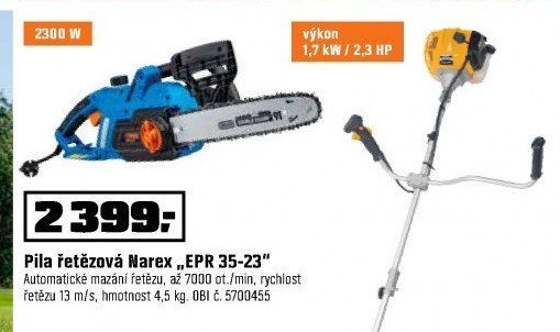 Pila řetězová Narex EPR 35-23