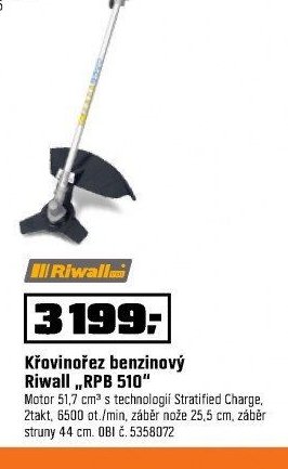 Křovinořez benzinový Riwall RPB 510