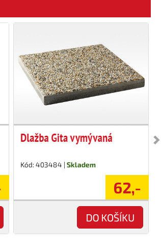 Dlažba Gita vymývaná - UNI HOBBY akcniletaky.com