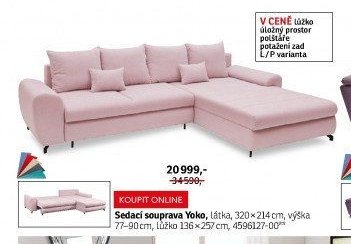 Sedací souprava Yoko - ASKO akcniletaky.com