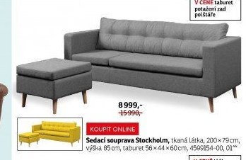 Sedací souprava Stockholm - ASKO akcniletaky.com