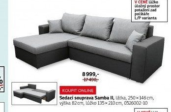 Sedací souprava Samba II - ASKO akcniletaky.com