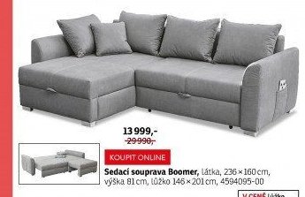 Sedací souprava Boomer - ASKO akcniletaky.com