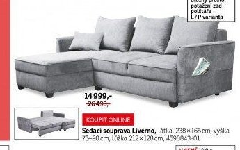 Sedací souprava Liverno - ASKO akcniletaky.com