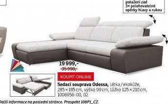 Sedací souprava Odessa - ASKO akcniletaky.com
