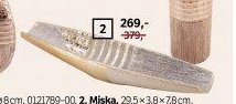 Miska, 29,5×3,8×7,8 cm - ASKO akcniletaky.com