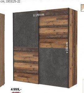 Šatní skříň Dederick - ASKO akcniletaky.com