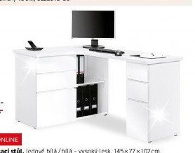 Rohový psací stůl - ASKO akcniletaky.com